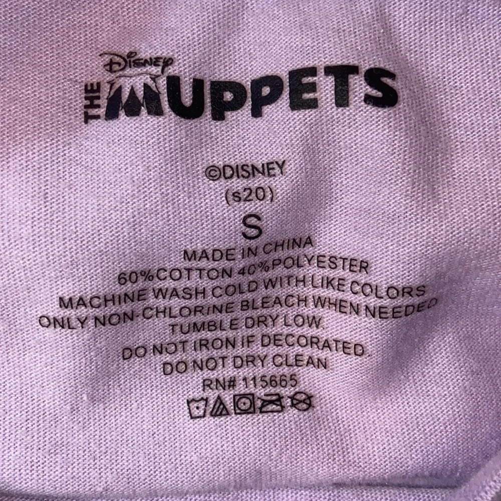 Disney The Muppets Kermit Purple Long Sleeve Graphic Sweatshirt Small